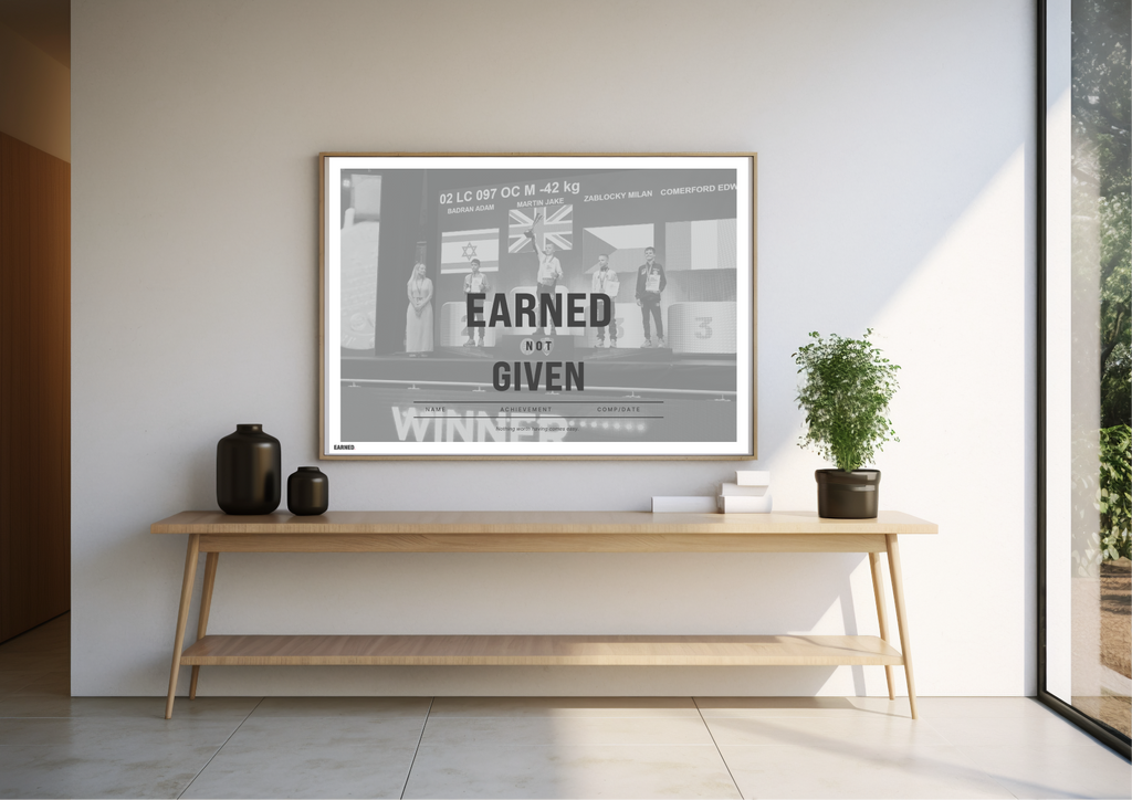 EARNED. Not Given