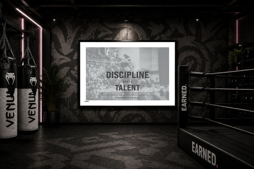 DISCIPLINE. Beats Talent